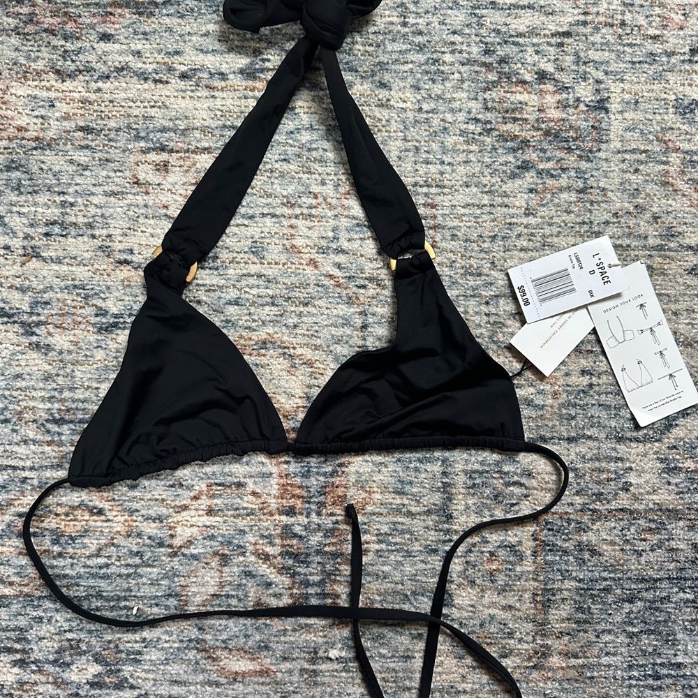 L*Space Black Bikini Swimwear